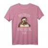 Homeschooling Schüler T-Shirt mit Faultier Motiv – Lustiges Grundschul- und Kindergarten-Shirt für zuhause Lernen und als Geschenk