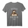 Homeschooling Schüler T-Shirt mit Faultier Motiv – Lustiges Grundschul- und Kindergarten-Shirt für zuhause Lernen und als Geschenk