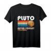 Pluto Never Forget Shirt 1930-2006 - Lustiges Science T-Shirt für Astronomie- und Weltraumfans, Nostalgiegeschenk
