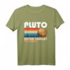 Pluto Never Forget Shirt 1930-2006 - Lustiges Science T-Shirt für Astronomie- und Weltraumfans, Nostalgiegeschenk