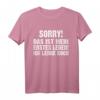 Sorry Das Ist Mein Erstes Leben Ich Lerne Noch Humor Spaß T-Shirt – Lustiges Geschenk für Jung und Alt, Azubis, Freunde & Familie zum Geburtstag oder Weihnachten