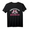 Homeschooling 2021 Einhorn T-Shirt - Klassisch geschnitten, doppelt genähter Saum