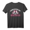 Homeschooling 2021 Einhorn T-Shirt - Klassisch geschnitten, doppelt genähter Saum