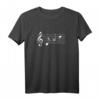 Musik Dad T-Shirt mit Violinschlüssel Noten – Humorvolles Geschenk für musikliebende Väter, Musiklehrer und Musiker zum Vatertag, Geburtstag und Weihnachten