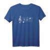 Musik Dad T-Shirt mit Violinschlüssel Noten – Humorvolles Geschenk für musikliebende Väter, Musiklehrer und Musiker zum Vatertag, Geburtstag und Weihnachten