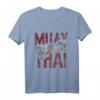 Kampfsportler Thailand Geschenk Ninja Muay Thai T-Shirt – Perfektes Geschenk für Muay Thai Fans, Ninjas & Kampfsportliebhaber
