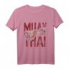 Kampfsportler Thailand Geschenk Ninja Muay Thai T-Shirt – Perfektes Geschenk für Muay Thai Fans, Ninjas & Kampfsportliebhaber
