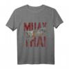 Kampfsportler Thailand Geschenk Ninja Muay Thai T-Shirt – Perfektes Geschenk für Muay Thai Fans, Ninjas & Kampfsportliebhaber