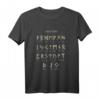 Runic Alphabet Wikinger Runen T-Shirt – Mythologie, Asgard & Odin Geschenk für Nordkultur- und Runenfans