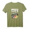Lustiges Quotes T-Shirt: Life Is Too Short To Learn German – Perfektes Geschenk für Sprachliebhaber, Deutschlerner & Lehrer zu Weihnachten, Geburtstag & mehr
