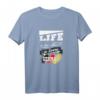 Lustiges Quotes T-Shirt: Life Is Too Short To Learn German – Perfektes Geschenk für Sprachliebhaber, Deutschlerner & Lehrer zu Weihnachten, Geburtstag & mehr