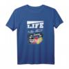 Lustiges Quotes T-Shirt: Life Is Too Short To Learn German – Perfektes Geschenk für Sprachliebhaber, Deutschlerner & Lehrer zu Weihnachten, Geburtstag & mehr