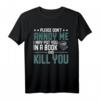 Buchautor T-Shirt mit lustigem Spruch - Ideal als Schreibergeschenk für Autoren & Literatur Liebhaber