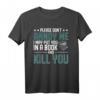 Buchautor T-Shirt mit lustigem Spruch - Ideal als Schreibergeschenk für Autoren & Literatur Liebhaber