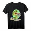 Kawaii Dino Buch lesen Leseratte Bücherwurm Nerd Literatur T-Shirt – Perfekt für Bücherliebhaber & Dino-Fans, ideal zum Tag des Buches am 23. April