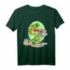 Kawaii Dino Buch lesen Leseratte Bücherwurm Nerd Literatur T-Shirt – Perfekt für Bücherliebhaber & Dino-Fans, ideal zum Tag des Buches am 23. April
