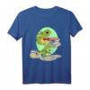 Kawaii Dino Buch lesen Leseratte Bücherwurm Nerd Literatur T-Shirt – Perfekt für Bücherliebhaber & Dino-Fans, ideal zum Tag des Buches am 23. April