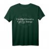 Louisa May Alcott Literatur Zitat T-Shirt – Perfektes Geschenk für Buchliebhaber, Fans von Little Women & Poesie