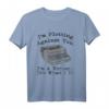 I'm Plotting Against You. I'm A Writer Buch- und Literatur-T-Shirt – Perfekt für Autoren, Schriftsteller und Bücherliebhaber