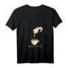 Damen Autor T-Shirt mit V-Ausschnitt - Literatur, Kaffee & Schriftsteller Geschenk für kreative Schreibfans