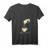 Damen Autor T-Shirt mit V-Ausschnitt - Literatur, Kaffee & Schriftsteller Geschenk für kreative Schreibfans