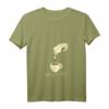Damen Autor T-Shirt mit V-Ausschnitt - Literatur, Kaffee & Schriftsteller Geschenk für kreative Schreibfans