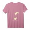 Damen Autor T-Shirt mit V-Ausschnitt - Literatur, Kaffee & Schriftsteller Geschenk für kreative Schreibfans
