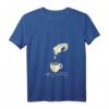 Damen Autor T-Shirt mit V-Ausschnitt - Literatur, Kaffee & Schriftsteller Geschenk für kreative Schreibfans