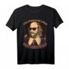 Exit Pursued by a Bear Winter's Tale Shakespeare Sonnenbrille T-Shirt - Lustiges Grafikdesign für Literatur- und Humorfans