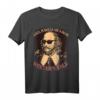 Exit Pursued by a Bear Winter's Tale Shakespeare Sonnenbrille T-Shirt - Lustiges Grafikdesign für Literatur- und Humorfans
