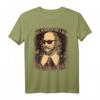 Exit Pursued by a Bear Winter's Tale Shakespeare Sonnenbrille T-Shirt - Lustiges Grafikdesign für Literatur- und Humorfans