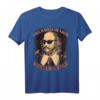 Exit Pursued by a Bear Winter's Tale Shakespeare Sonnenbrille T-Shirt - Lustiges Grafikdesign für Literatur- und Humorfans