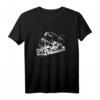 Lokomotive Dampflok Züge Eisenbahn Zugführer Geschenk - T-Shirt für Eisenbahnliebhaber, Bastler & Modellbauer