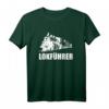 Lokführer Dampflok Tshirt - Eisenbahn Geschenkidee für Züge- und Eisenbahnfans, Hobby-Lokführer, Kinder & Erwachsene