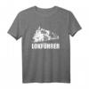 Lokführer Dampflok Tshirt - Eisenbahn Geschenkidee für Züge- und Eisenbahnfans, Hobby-Lokführer, Kinder & Erwachsene