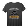 Man ist nie zu alt, Kind Modellbahn Lokführer T-Shirt – Perfektes Geschenk für Eisenbahnfans, Opa, Papa & Modellbauer