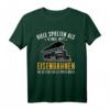 Man ist nie zu alt, Kind Modellbahn Lokführer T-Shirt – Perfektes Geschenk für Eisenbahnfans, Opa, Papa & Modellbauer