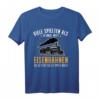 Man ist nie zu alt, Kind Modellbahn Lokführer T-Shirt – Perfektes Geschenk für Eisenbahnfans, Opa, Papa & Modellbauer