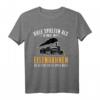 Man ist nie zu alt, Kind Modellbahn Lokführer T-Shirt – Perfektes Geschenk für Eisenbahnfans, Opa, Papa & Modellbauer