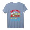 Kinder Eisenbahn Zug T-Shirt – Lustiges 3. Geburtstag Design mit Lokomotive für Mädchen und Jungen, ideales Geschenk für kleine Lokomotivführer