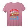 Kinder Eisenbahn Zug T-Shirt – Lustiges 3. Geburtstag Design mit Lokomotive für Mädchen und Jungen, ideales Geschenk für kleine Lokomotivführer