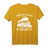 Ich Muss In Den Keller Modelleisenbahn T-Shirt - Humorvolles Geschenk für Eisenbahn-Fans und Modellbauer