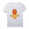 Löwe T-Shirt mit Comic Zeichnung | Lustiges Yoga & Meditation Löwen Motiv – Perfektes Geschenk für Tier- und Safari-Fans