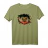 Persien Ich Rannte Flagge und Löwe - Patriotisches Löwen-T-Shirt mit Flaggenmotiv, ideales Geschenk für Tier- und Safari-Liebhaber
