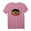 Persien Ich Rannte Flagge und Löwe - Patriotisches Löwen-T-Shirt mit Flaggenmotiv, ideales Geschenk für Tier- und Safari-Liebhaber