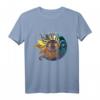 Live By The Sun Love By The Moon Boho Bohemian Geschenk T-Shirt – Spirituelles Design für Sonnen- und Mondliebhaber