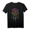 Spiritueller Indianer Traumfänger DREAMCATCHER Feder T-Shirt – Schutz vor Albträumen & Kulturelle Feierkleidung