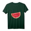 Low Polygon Geometrisches Muster Abstraktes Melonen T-Shirt – Modernes Kunstdesign, perfekt als Geschenk für Designliebhaber