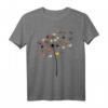 Funny Dandelion Chicken T-Shirt – Lustiges Geschenk für Hühner- und Blumenliebhaber, perfekt für Großeltern, Eltern und Tierfans zu Muttertag, Vatertag, Weihnachten