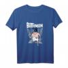 HapKitten T-Shirt mit Bath Man Parodie – Lustiges Geschenk für Geeks, Freaks & Superhelden-Fans